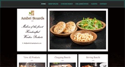 Desktop Screenshot of ambrichoppingboards.com